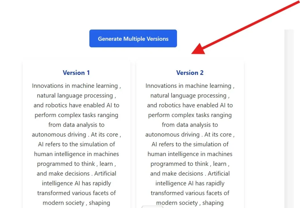ai to human text converter free humanize ai text step 3